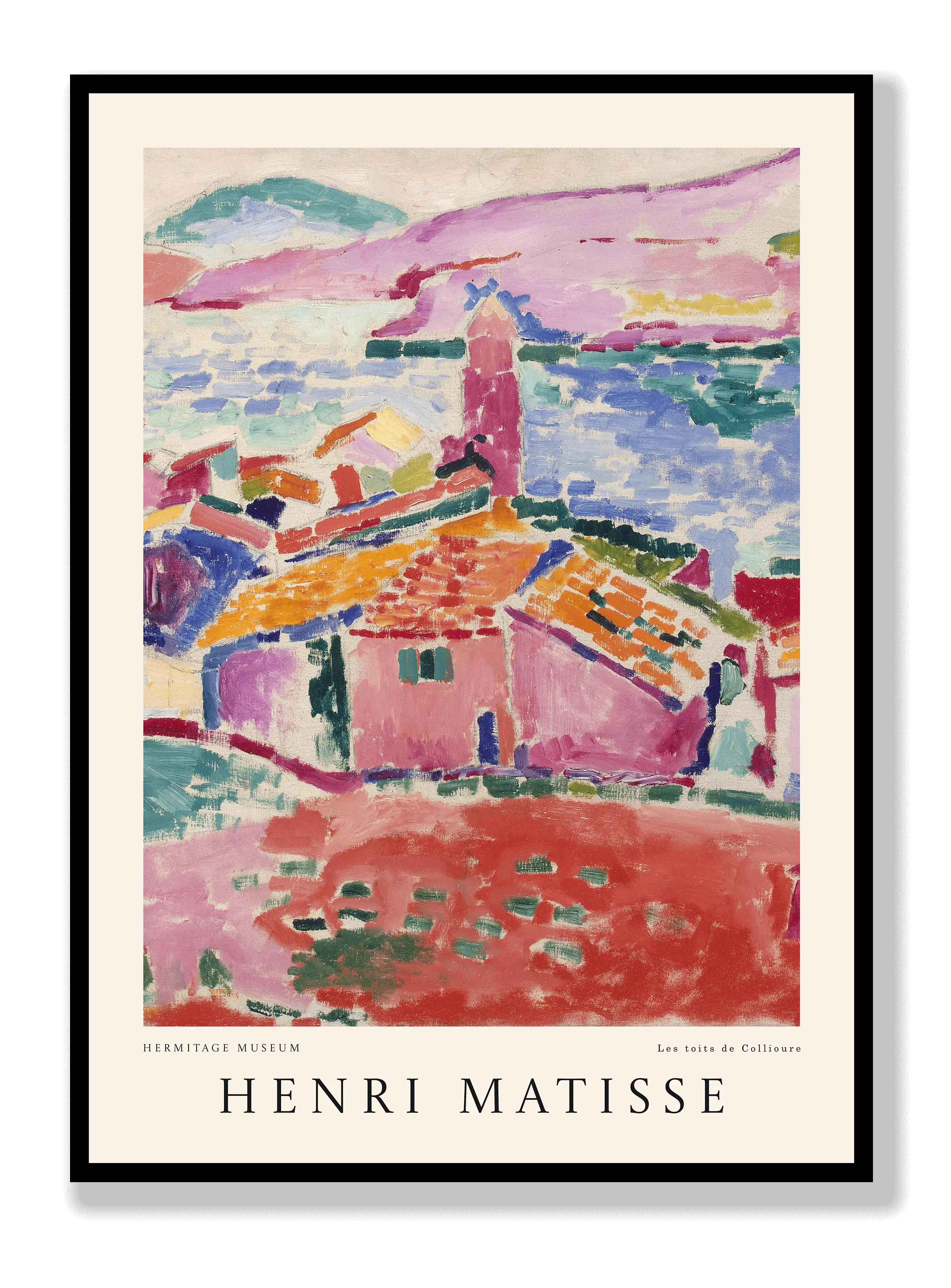 Henri Matisse - Les Toits De Collioure Plakat