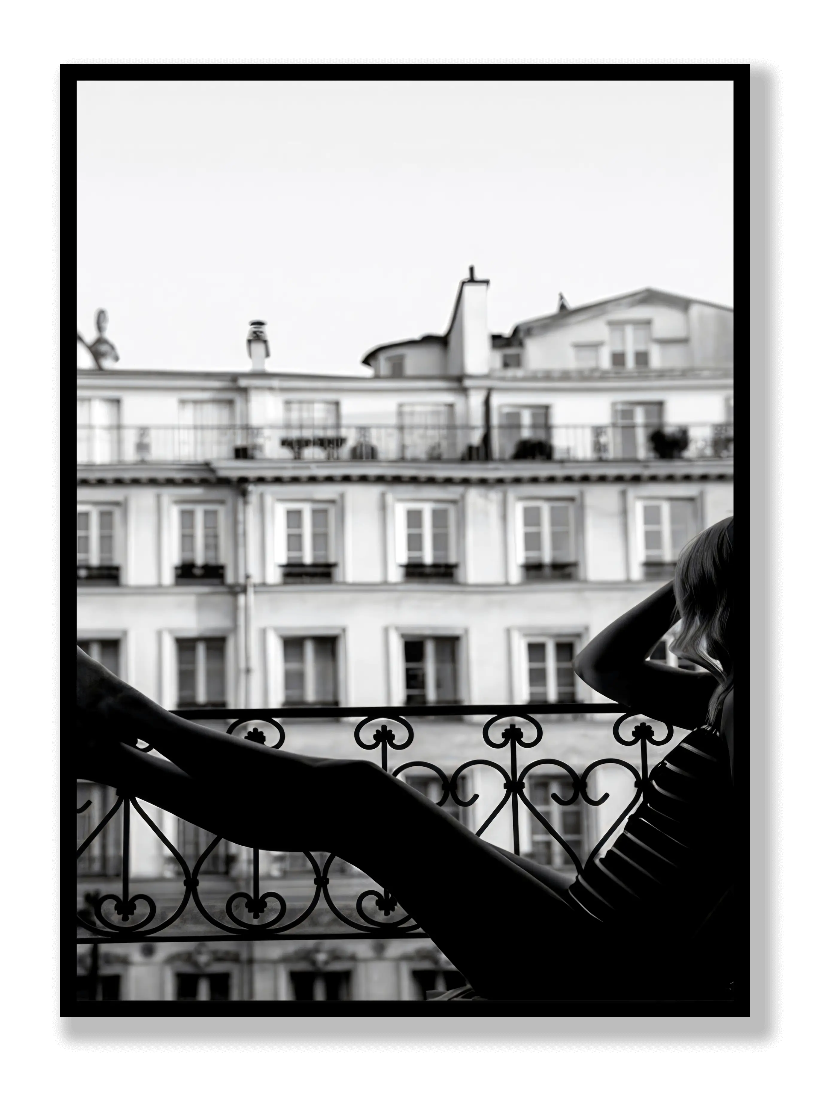 Balkon-Poster