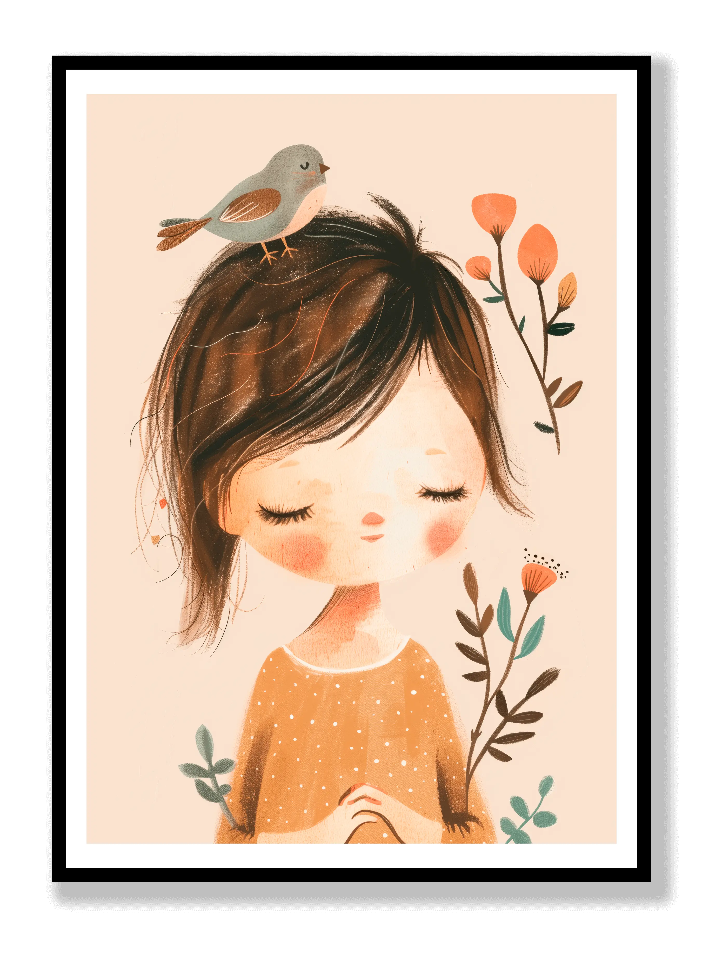Bird Girl Plakat
