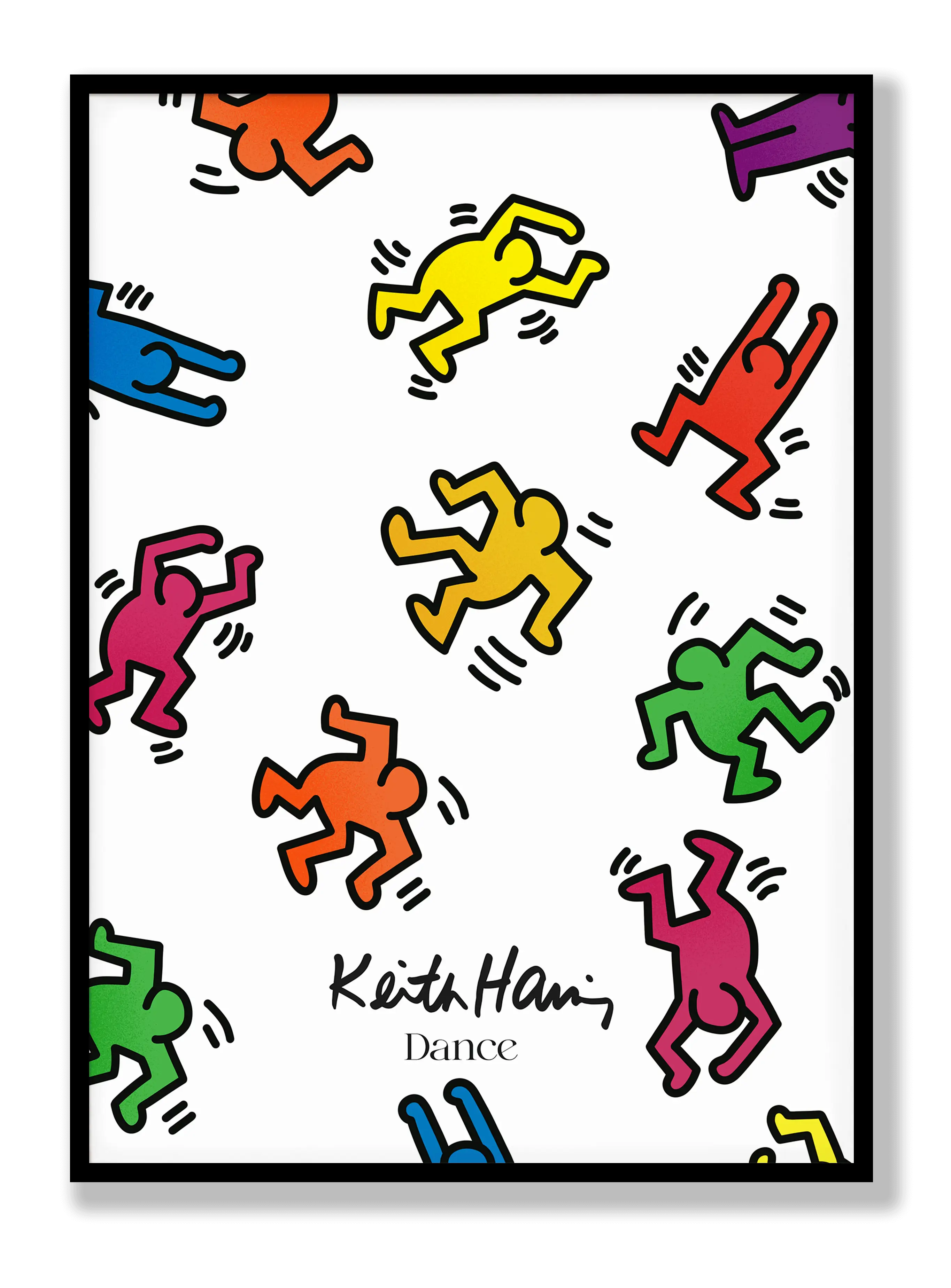 Keith Haring ''Dance'' Plakat
