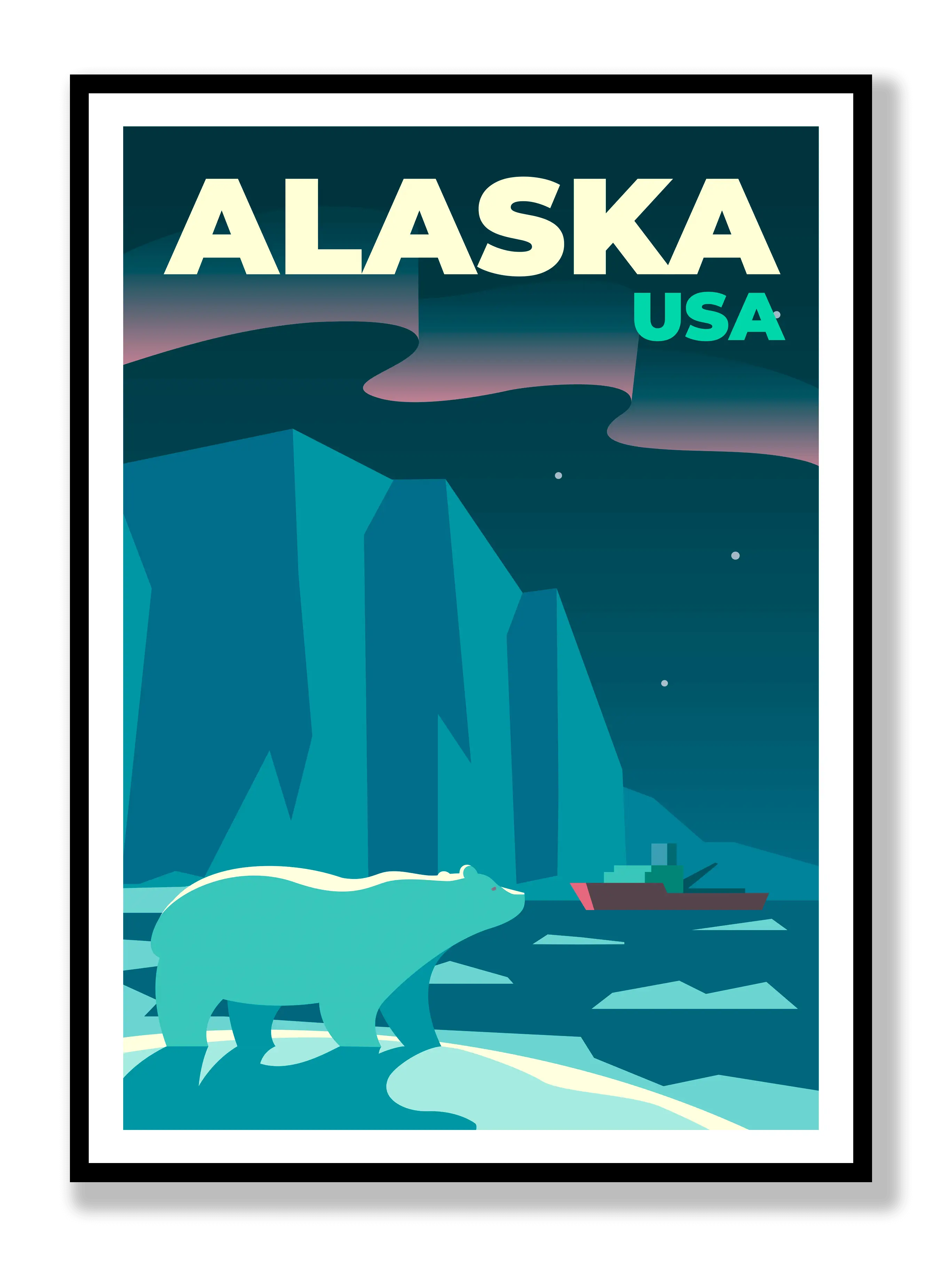 Alaska Plakat