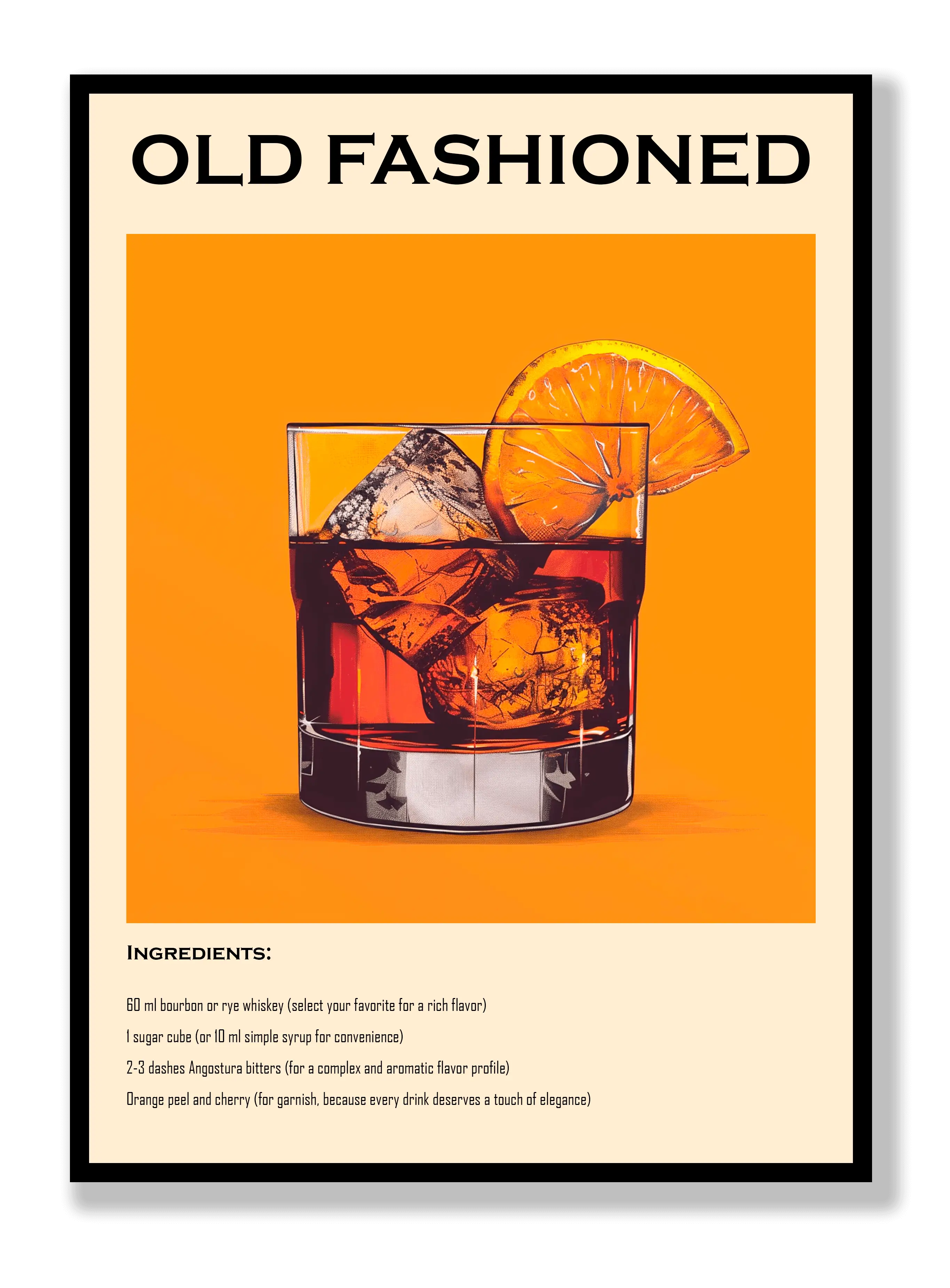 Old Fashioned Plakat