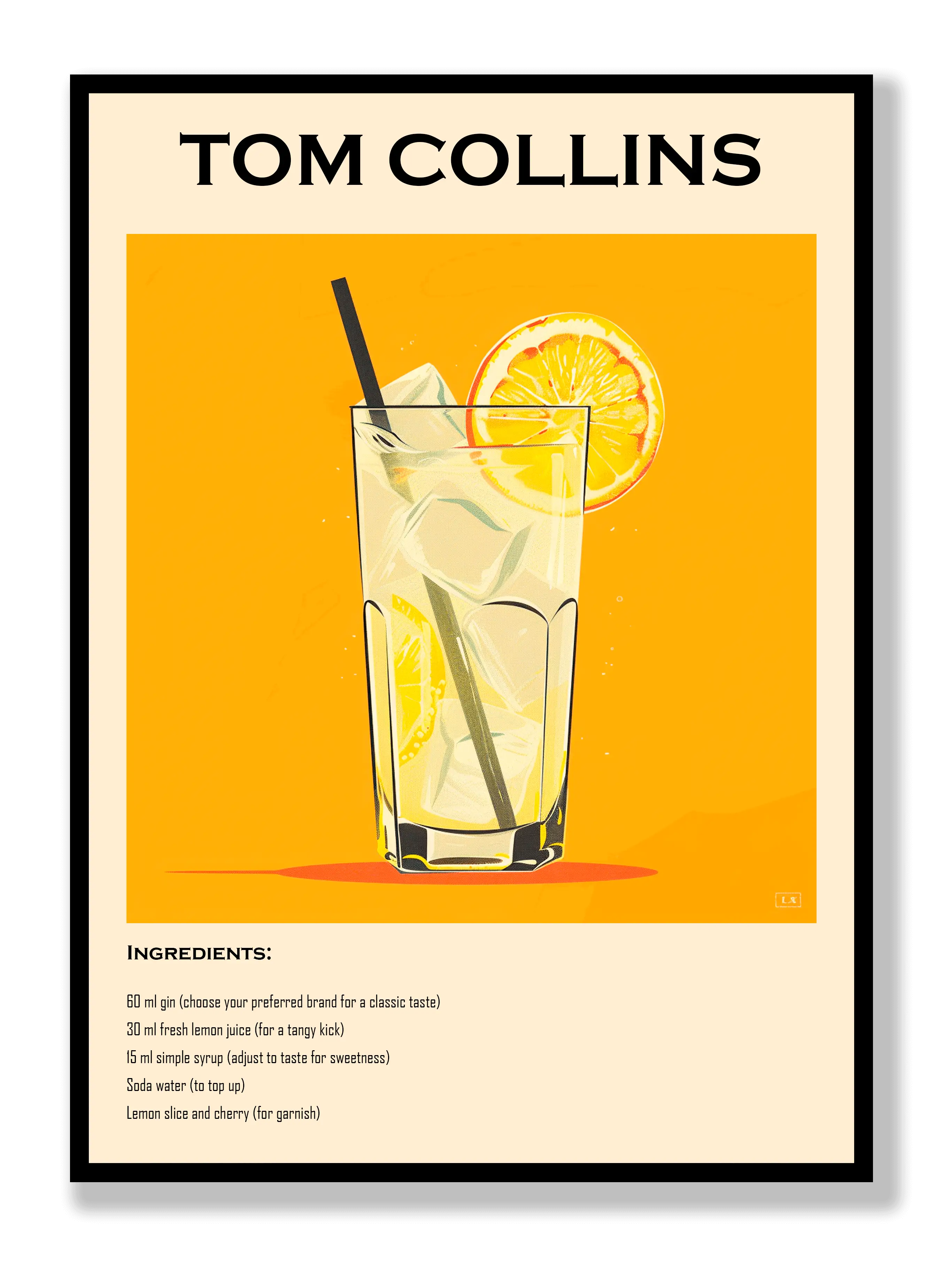Tom Collins Plakat