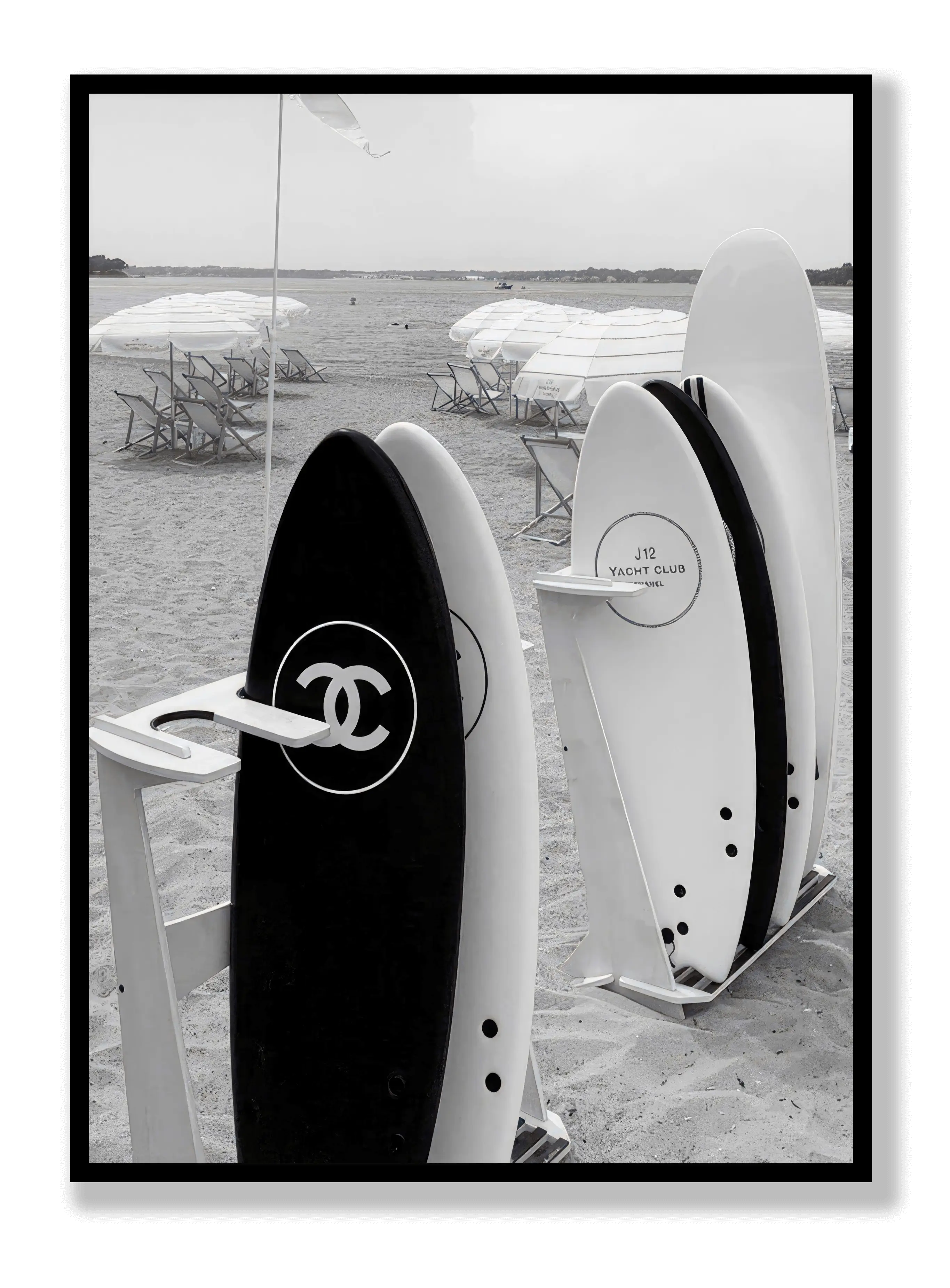 Chanel Surfbretter Poster