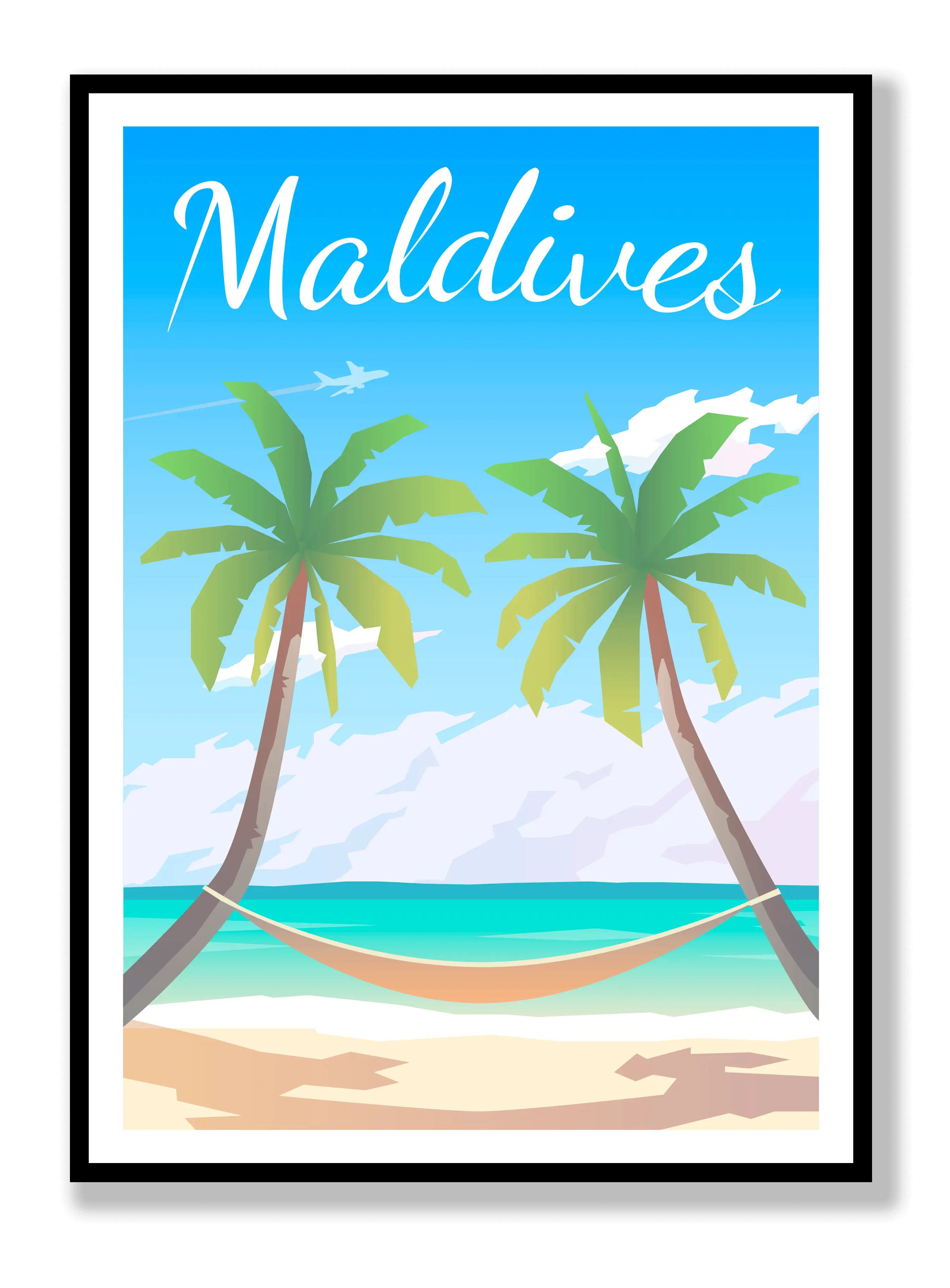 Maldives Plakat