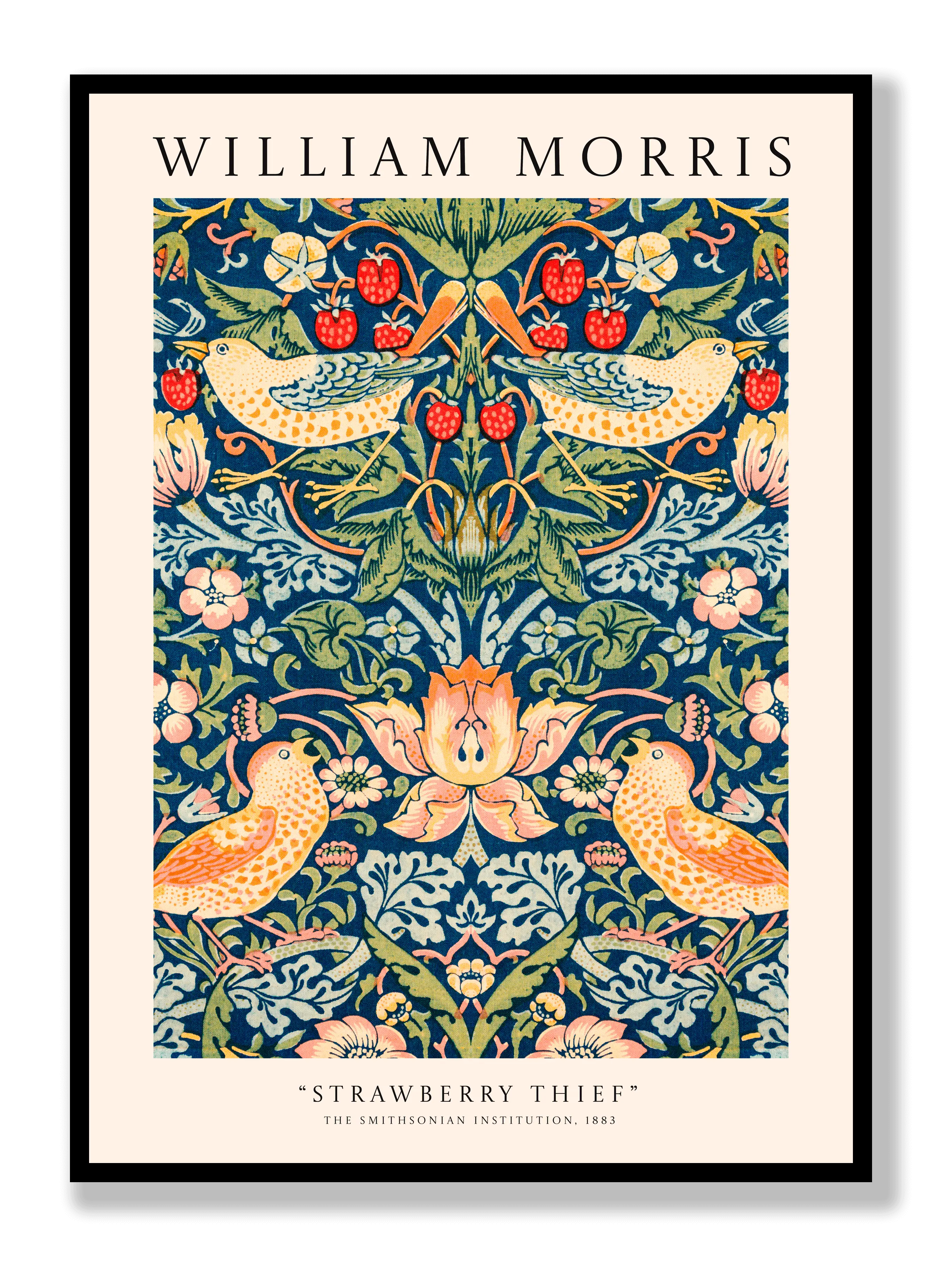 William Morris - Strawberry Thief Plakat