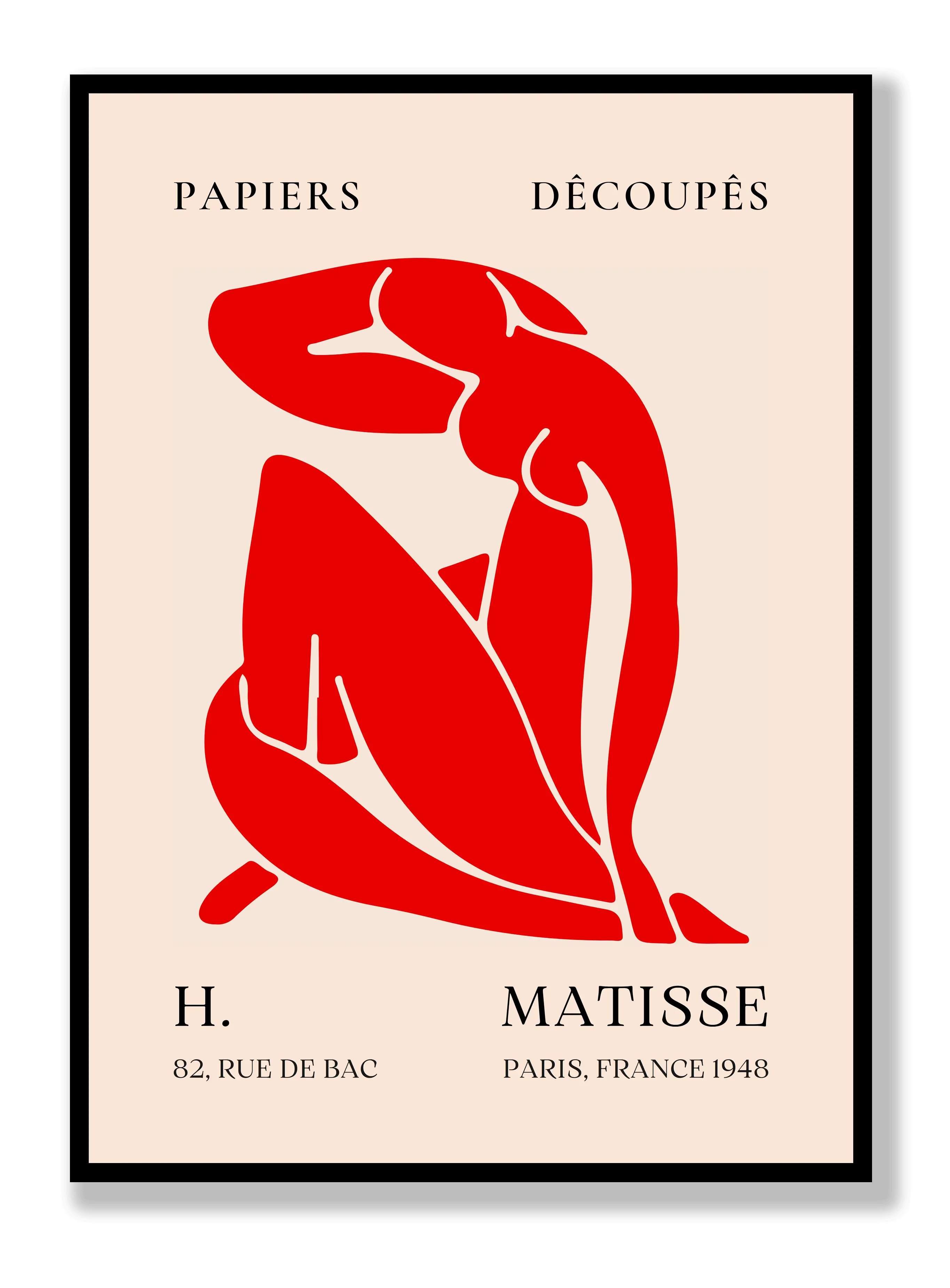 Henri Matisse - Rote Dame Poster