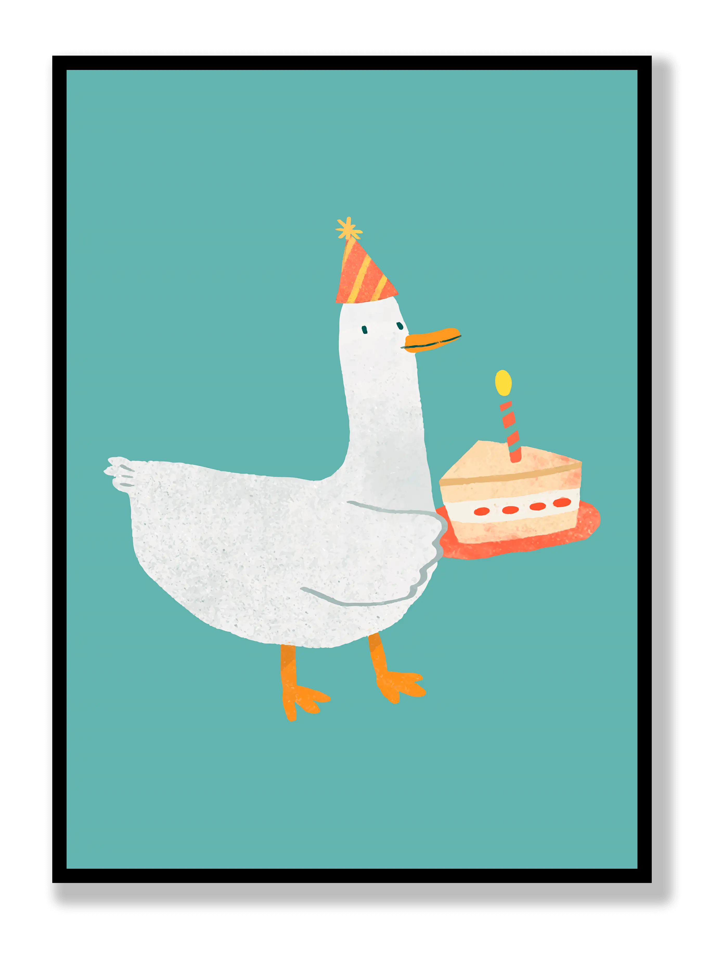 Ducks Birthday Poster