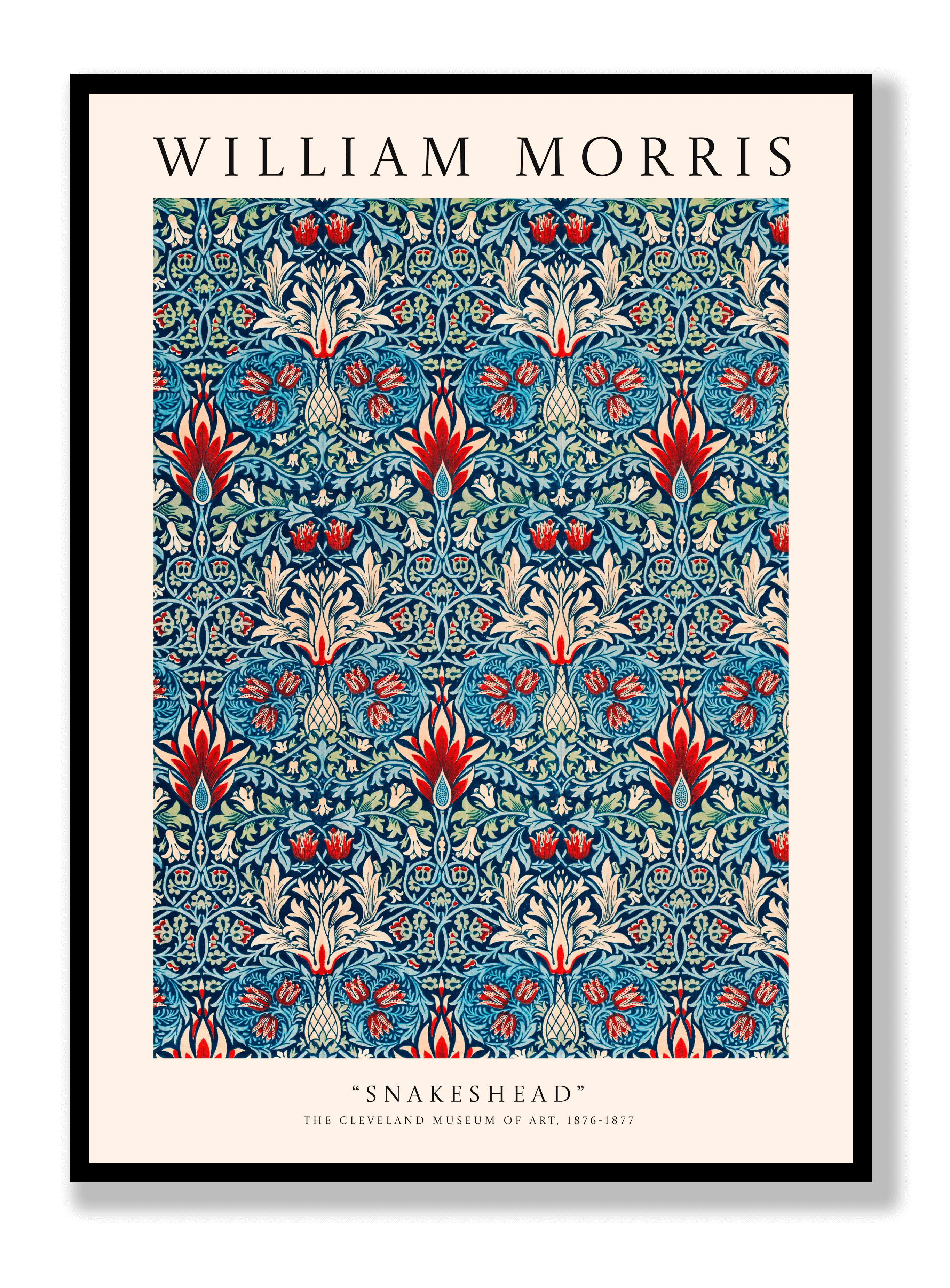 William Morris - Snakeshead Plakat