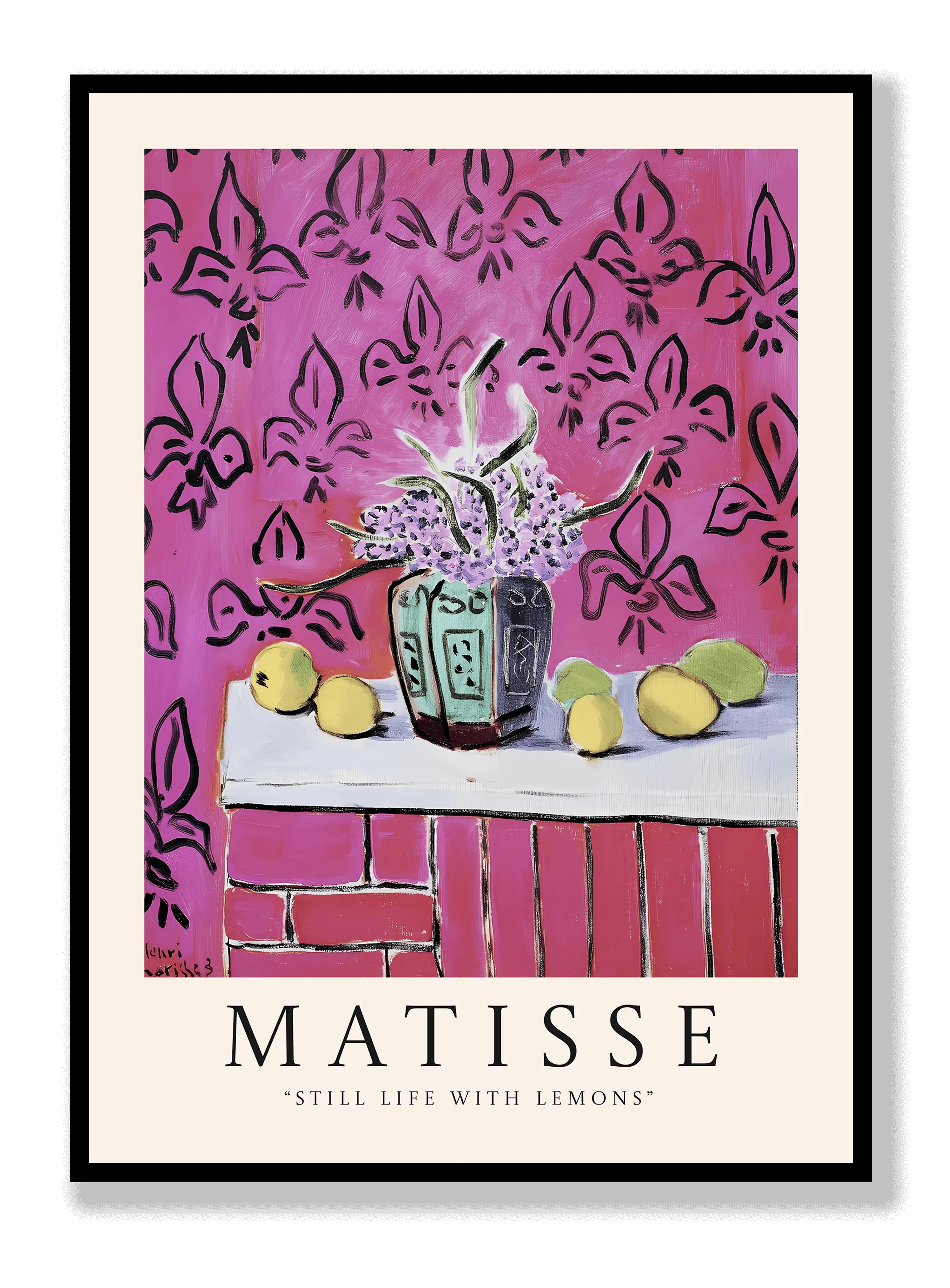 Henri Matisse - Stillleben mit Zitronen Poster