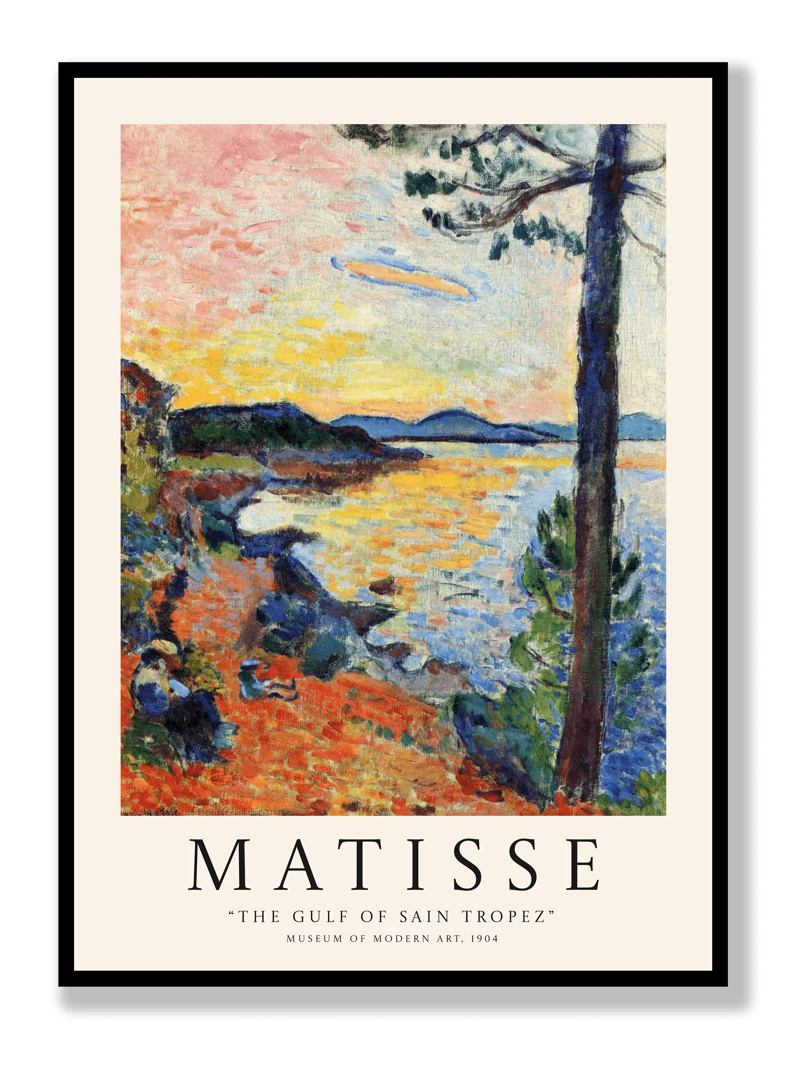 Henri Matisse - Der Golf, St. Tropez Poster