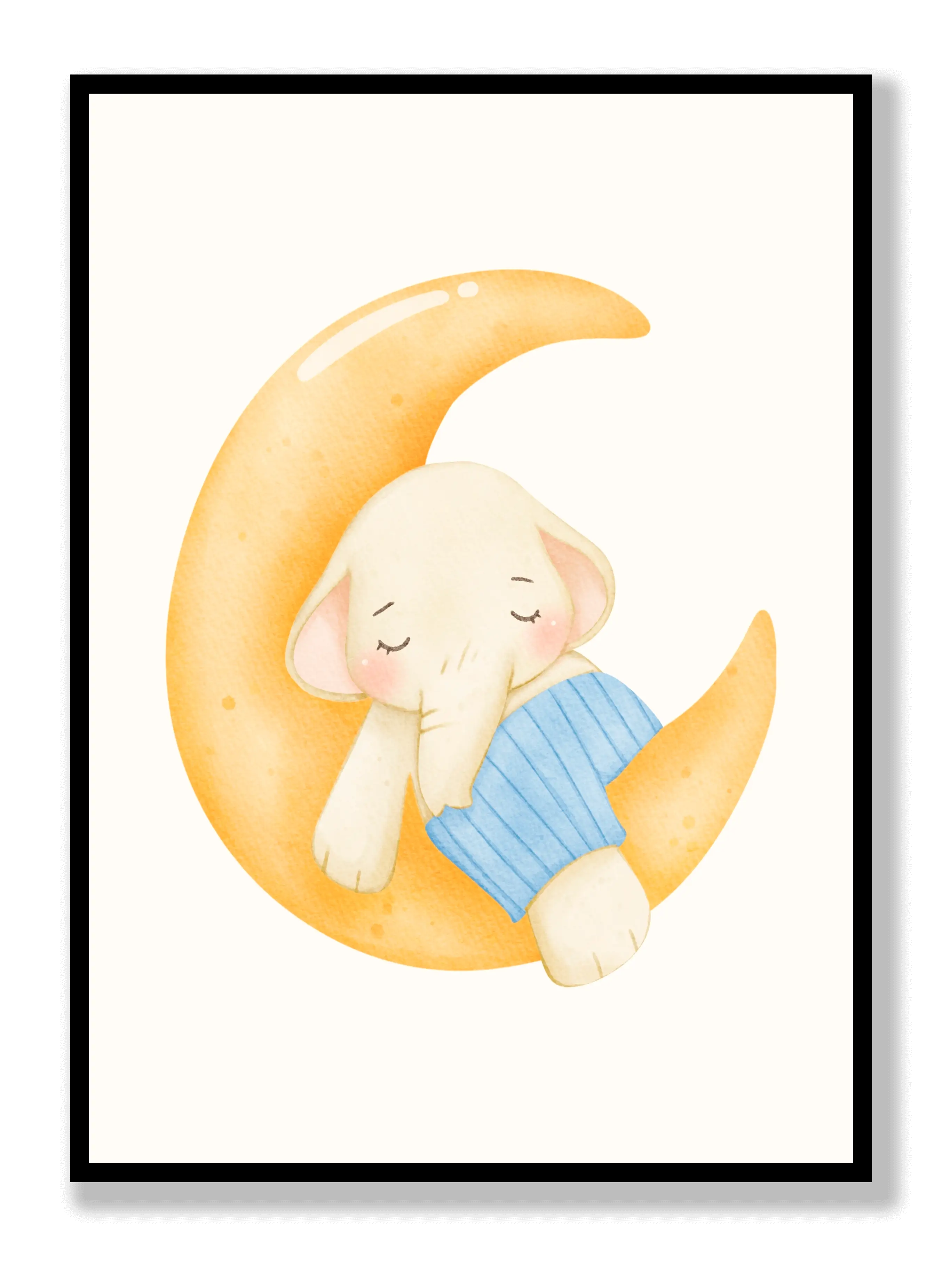 Sleeping Elephant Plakat