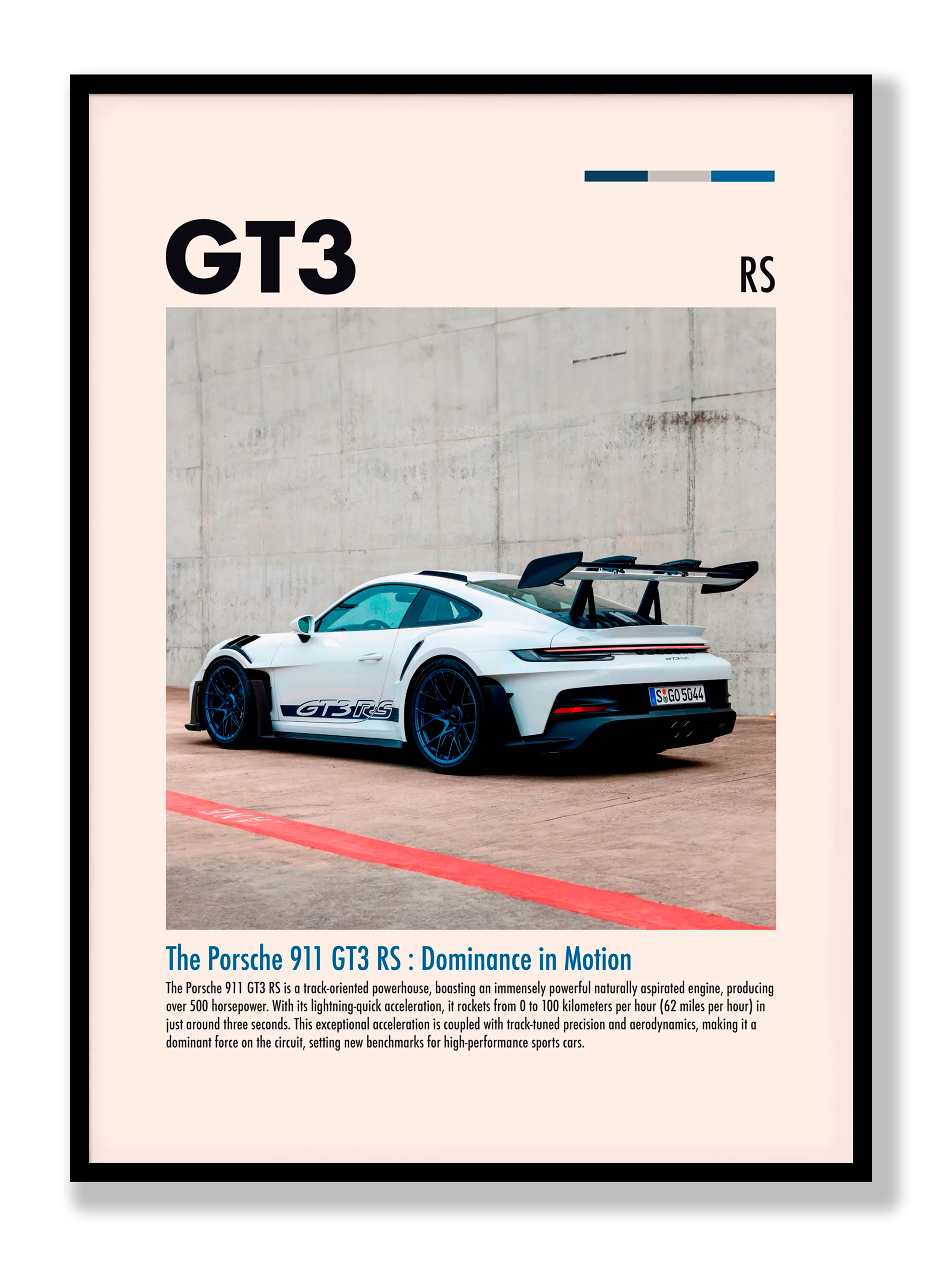 GT3 RS Poster