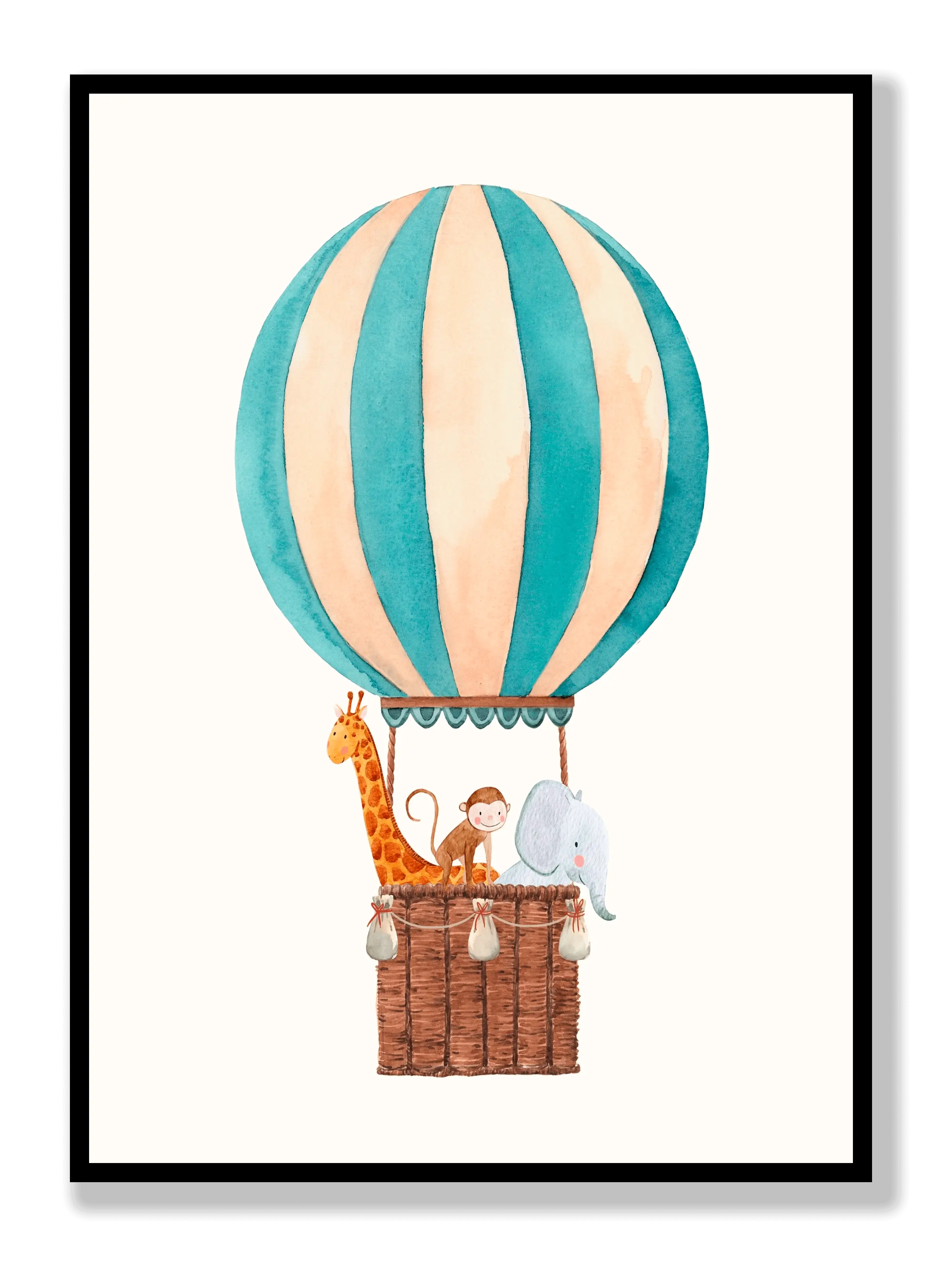 Animal Balloon Plakat