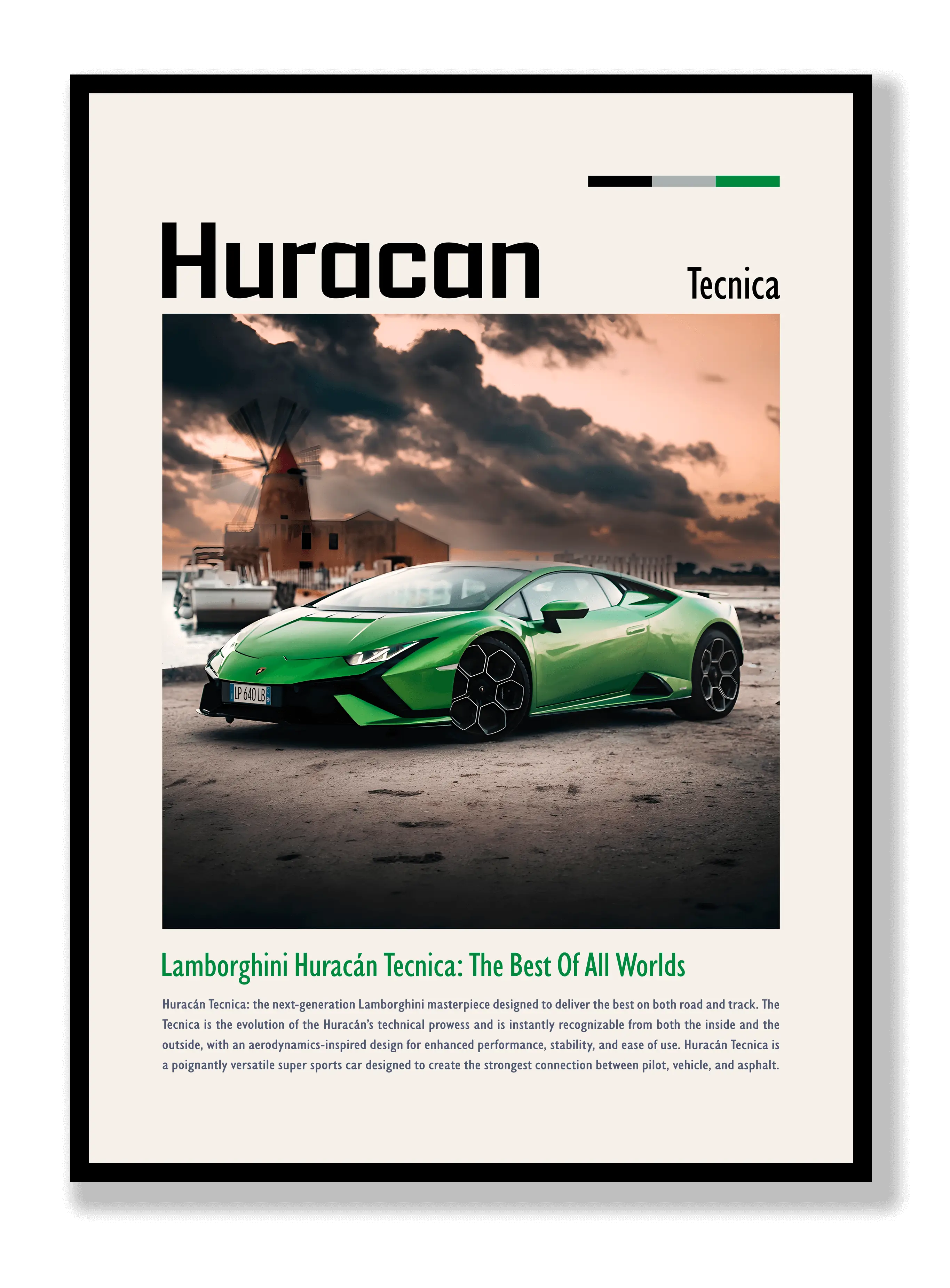 Lamborghini Huracan Poster