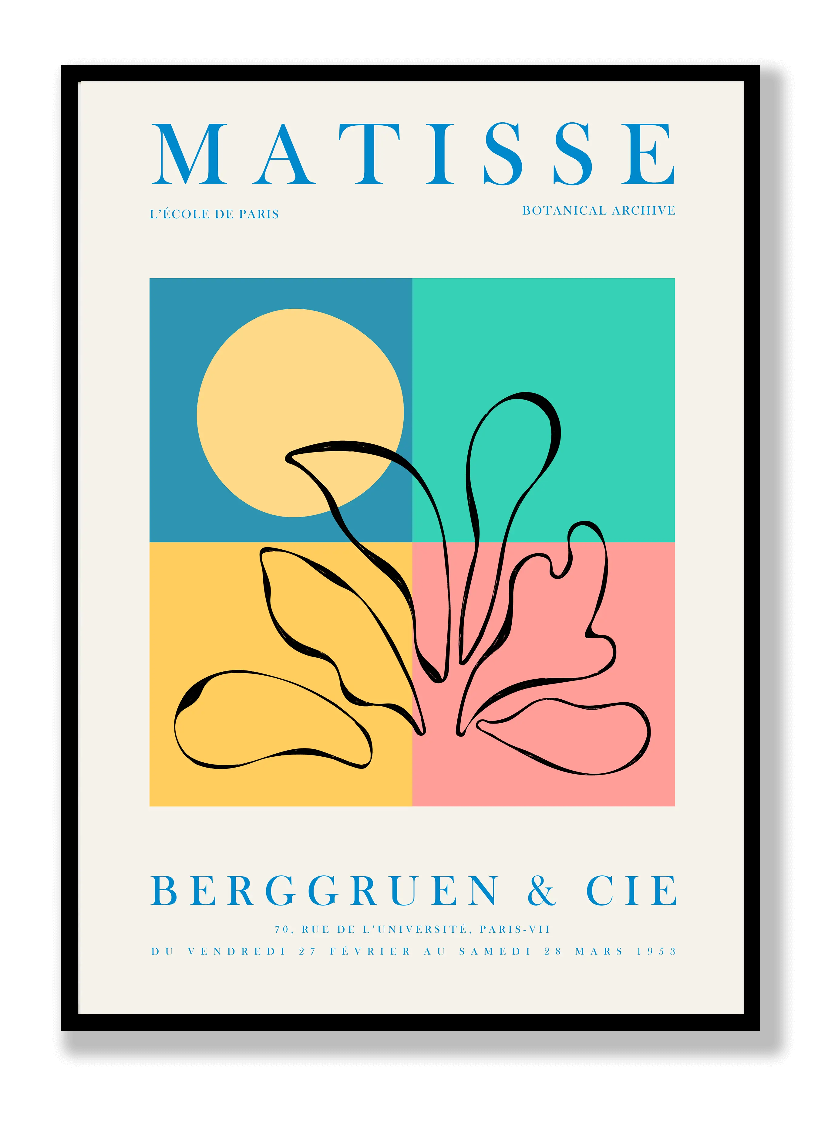 Henri Matisse - Berggruen &amp; Cie Poster