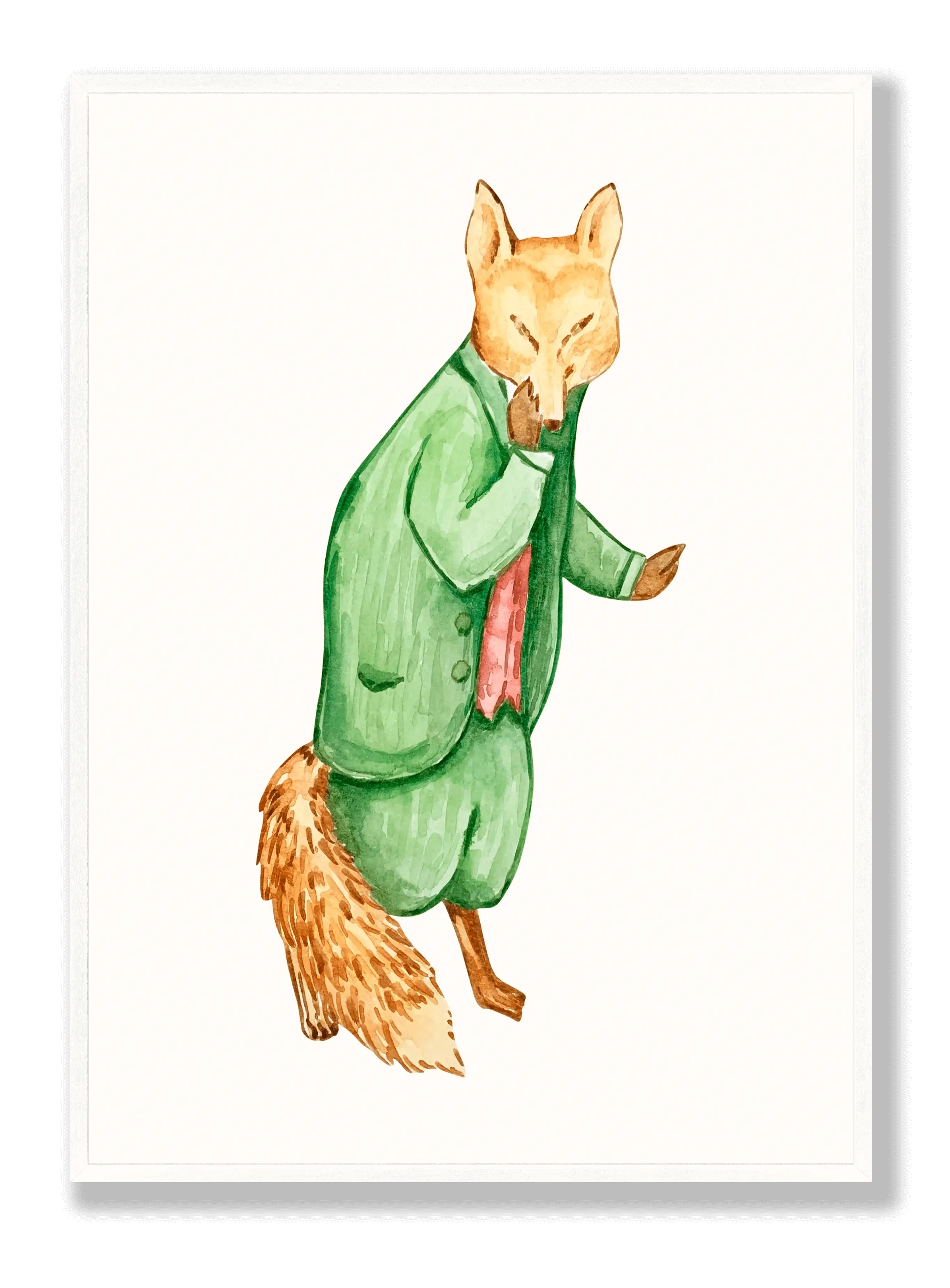 Business Fox Plakat