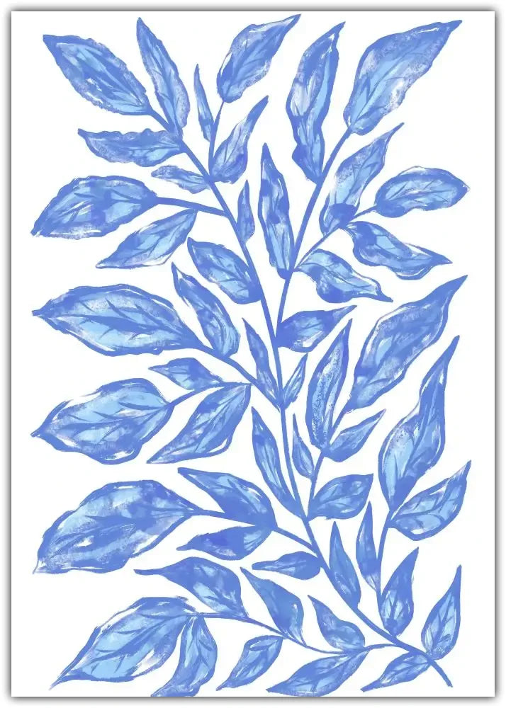Blue Twigs Plakat