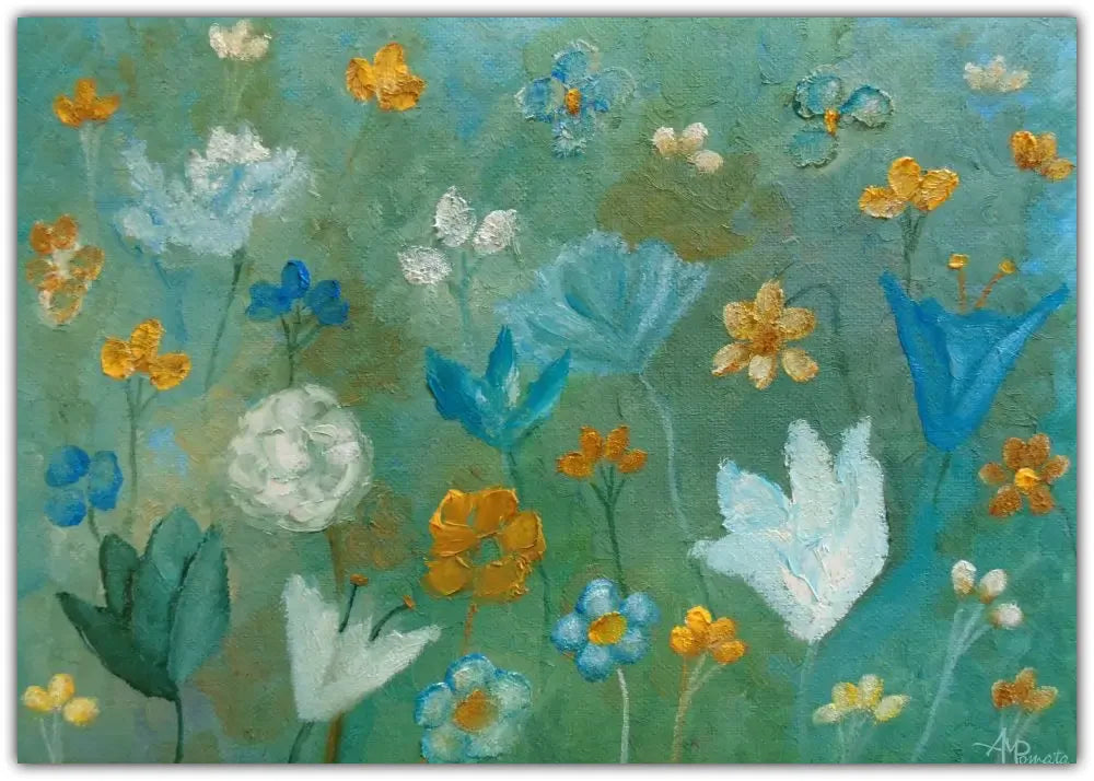 Poise In Turquoise Plakat