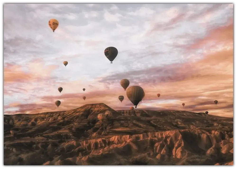 Cappodocia Hot air Balloon Plakat
